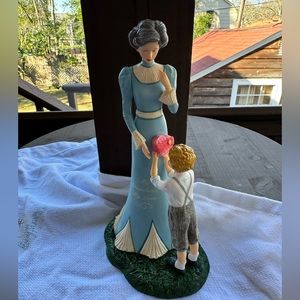 Thomas Kincade My Precious Grandson collection - Grandmother and Grandson.